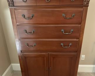 Hickory White Secretary Desk