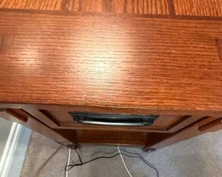 Mission Style Chairside End Table