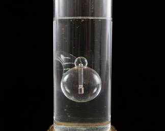 Wolfard Hand Blown Glass Oil Lamp
