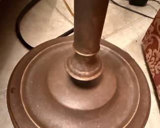 Traditional Style Floor Lamp with Hexagonal Shade