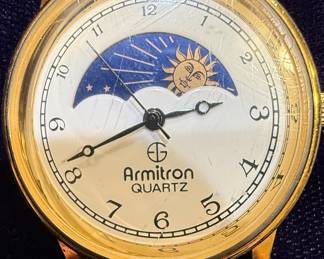 Armitron Sun and Moon Quartz Watch