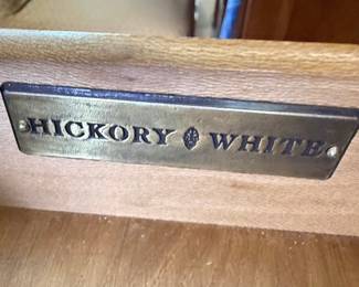 Hickory White Tri-Fold Mirror Dresser