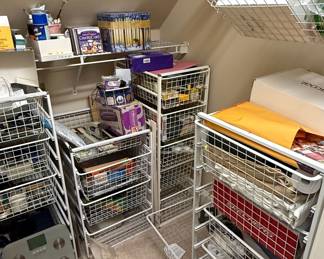 Elfa Style Wire Drawer Storage System