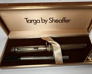 Sheaffer Targa Sterling Silver Ballpoint Pen