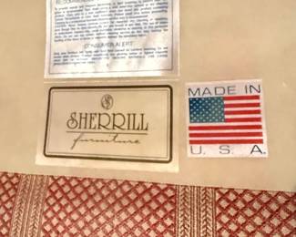 Sherrill Furniture Upholstered Armchair