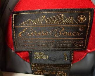 Eddie Bauer Goose Down Winter Jacket