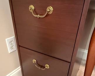 Huntington Oxford Style Two-Drawer File Cabinet