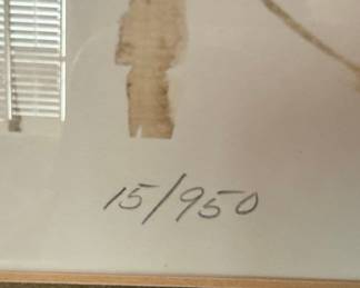 Thomas Quinn Signed Limited Edition Duck Print 15/950