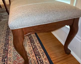 Queen Anne Style Bench