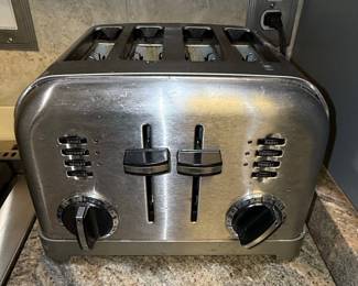 Cuisinart CPT-180 Metal Classic 4-Slice Toaster, Brushed Stainless