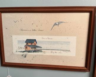 D. Morgan framed art