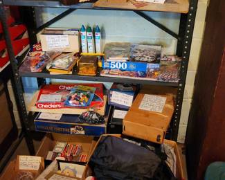Vintage and modern board games
