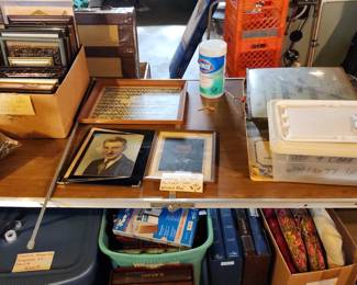 Antique and vintage photos, frames, and albums