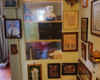 Wall photos and picture frames