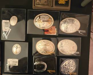 Lots of buckles