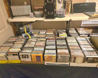 Many cds