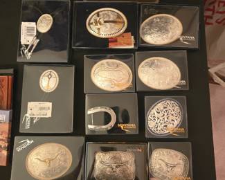 Lots of buckles