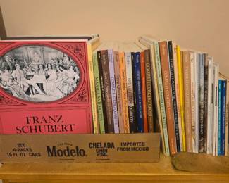 Lots of music books