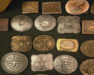 Lots of buckles