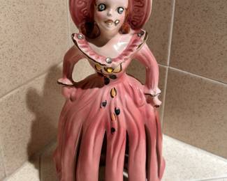 Vintage jeweled napkin lady.