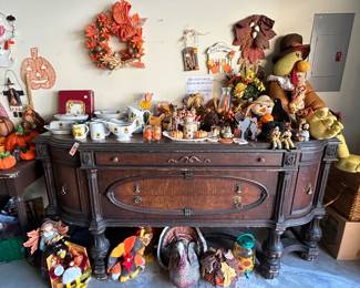 Beautiful antique furnishings.