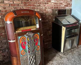 Vintage Juke boxes.