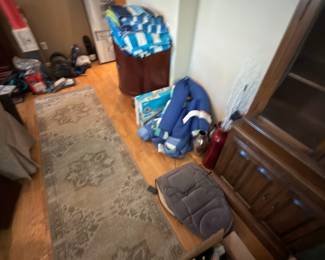 Pool towels and pool floats never used