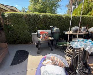 Green egg bbq