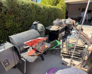 Metal folding chair