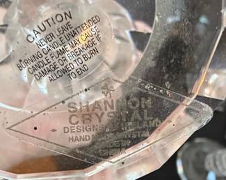Shannon Crystal Candlestick Pair
