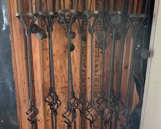 Wrought Iron Fireplace Tool Set