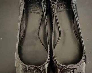 Tory Burch Reva Patent Leather Ballet Flats