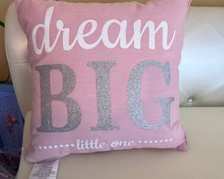 Dream Big Little One Decorative Throw Pillow