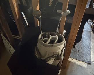 Assorted Vintage Golf Club Collection
