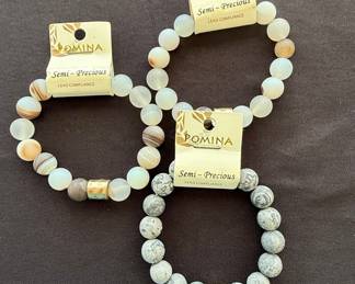 Pomina Semi-Precious Stone Bead Bracelets