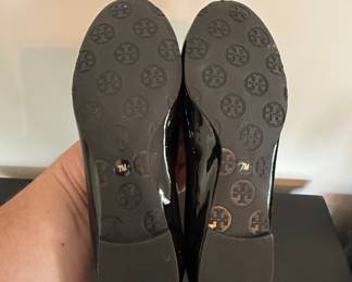 Tory Burch Reva Patent Leather Ballet Flats