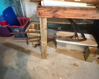 Antique Horse-Drawn Walking Plow