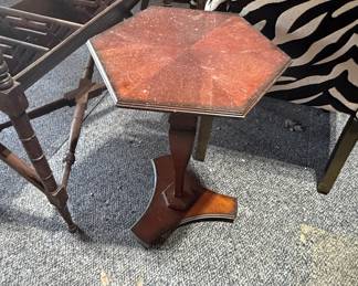 Antique English Regency Style Mahogany Side Table