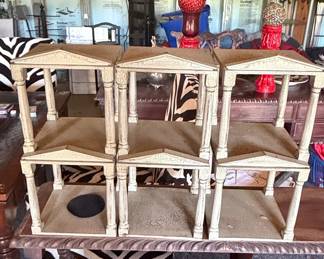 Neoclassical Architectural Miniature Temples/Display Stands