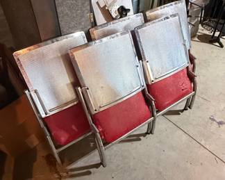 Vintage "Stadium" Style Folding Chairs