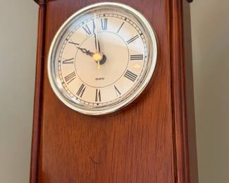 The Bombay Company Wooden Mantel Clock