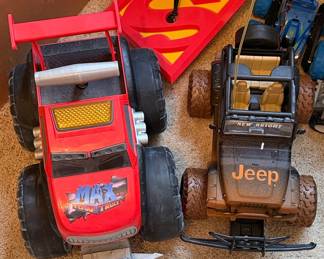 Max Tow Truck and New Bright RC Jeep