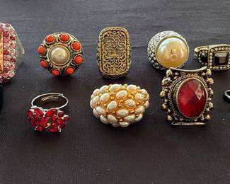 Assorted Fashion Costume Rings