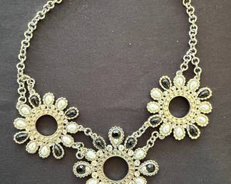 White House Black Market Statement Necklace