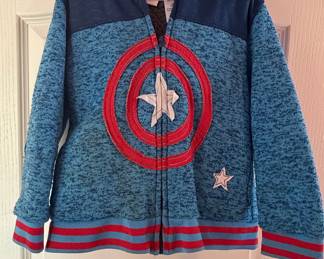 Marvel Captain America Fleece Lined Hoodie