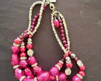 White House Black Market Statement Necklace