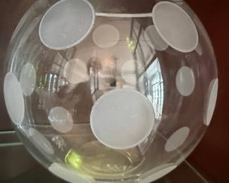 Kate Spade New York Lenox Glass Etched Dot Bowl