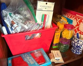 Assorted Craft and Stationery Estate Lot