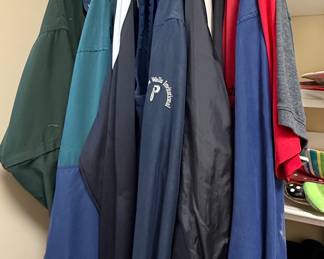 Vintage Tournament & University Windbreaker Jackets