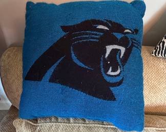 Carolina Panthers Throw Pillow